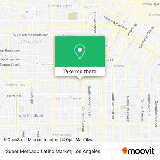 Super Mercado Latino Market map