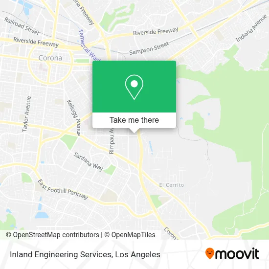Inland Engineering Services map