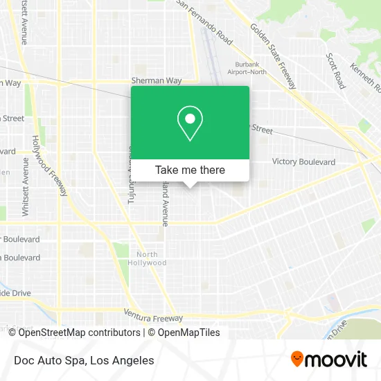 Doc Auto Spa map