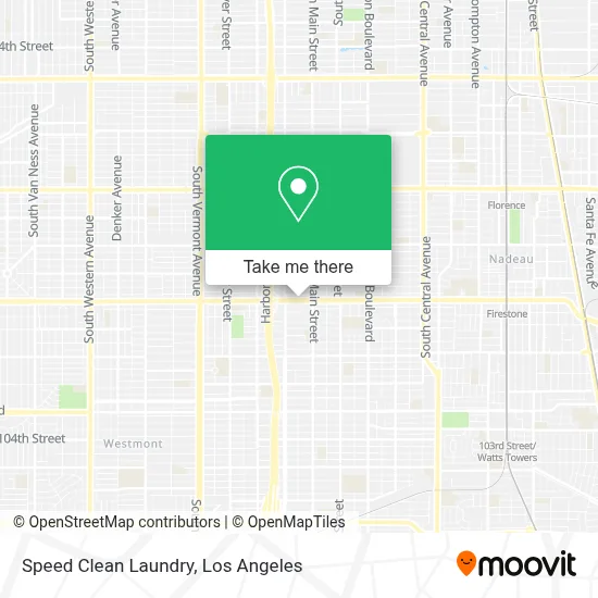 Speed Clean Laundry map
