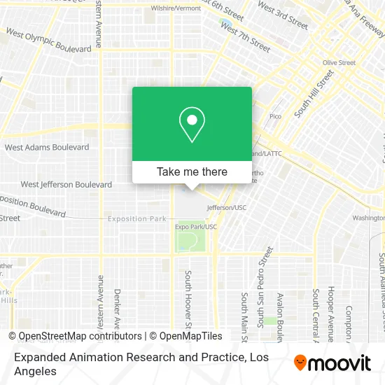 Expanded Animation Research and Practice map