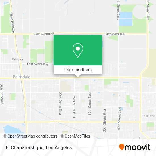 El Chaparrastique map