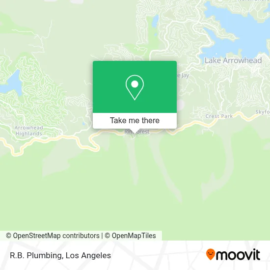 R.B. Plumbing map