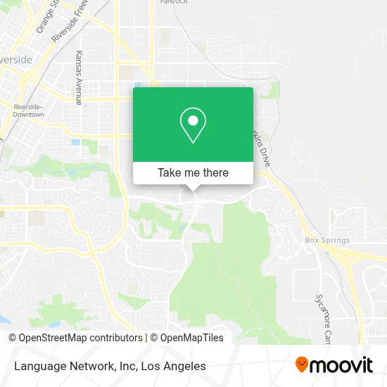 Language Network, Inc map