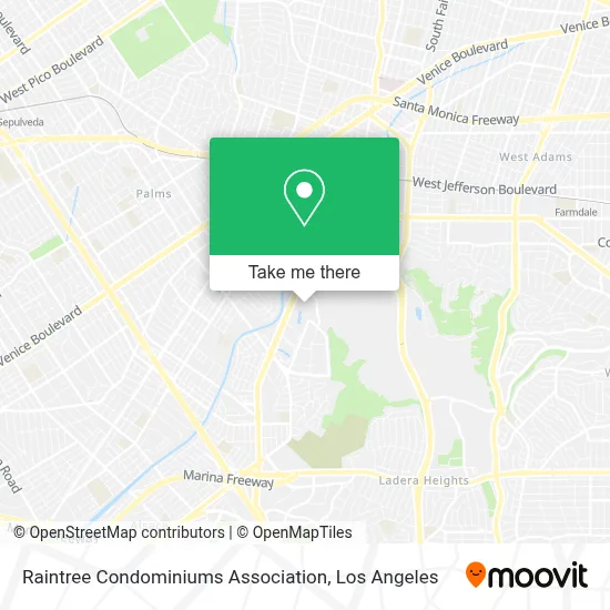 Raintree Condominiums Association map