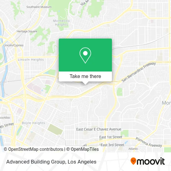 Advanced Building Group map