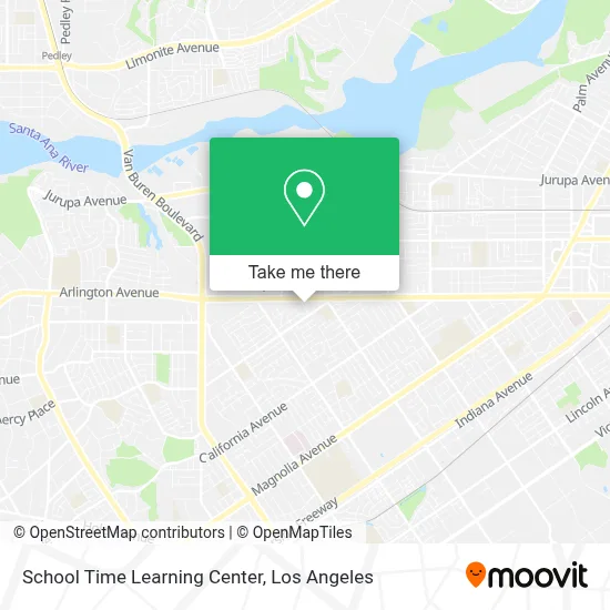 School Time Learning Center map