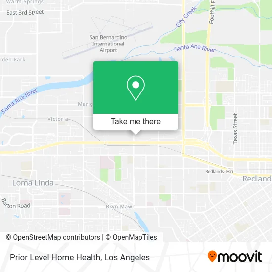Prior Level Home Health map