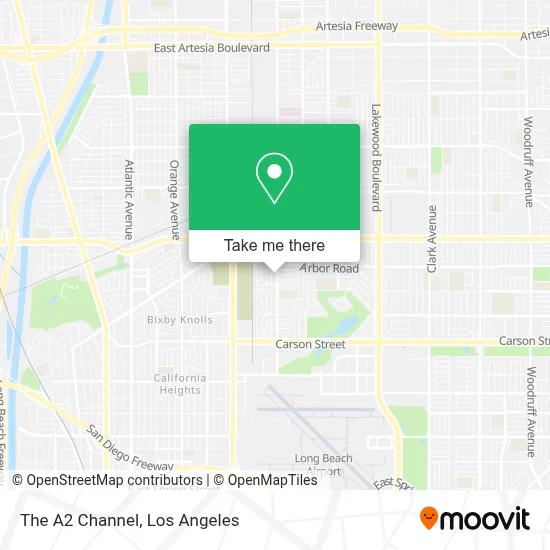 The A2 Channel map