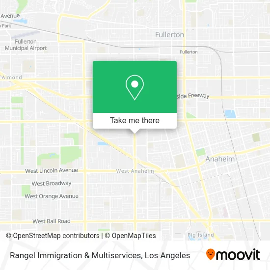 Rangel Immigration & Multiservices map