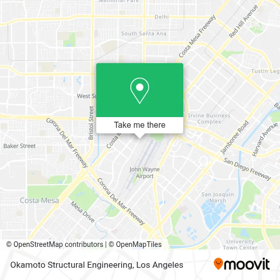 Okamoto Structural Engineering map