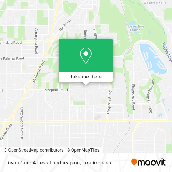 Rivas Curb 4 Less Landscaping map