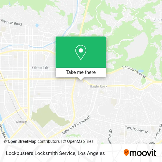 Lockbusters Locksmith Service map