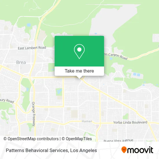Patterns Behavioral Services map