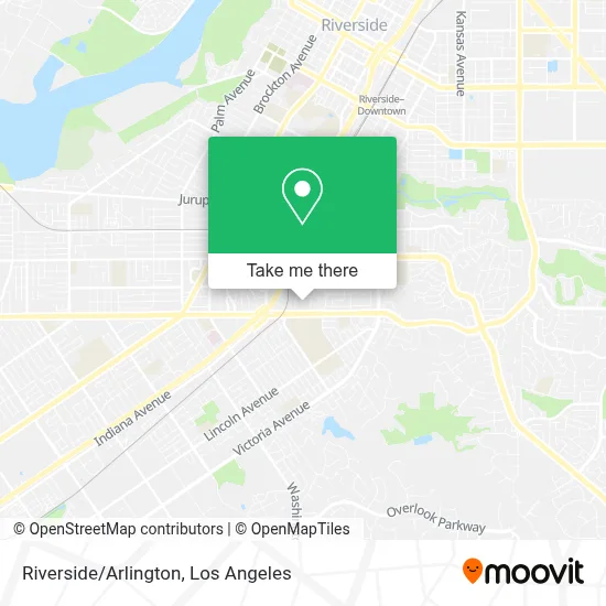 Riverside/Arlington map