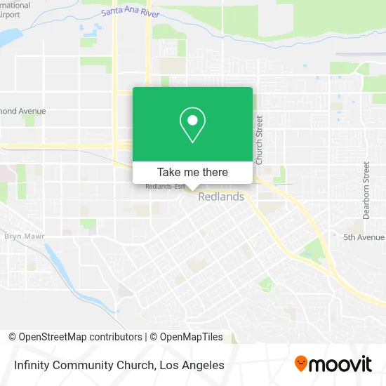 Infinity Community Church map