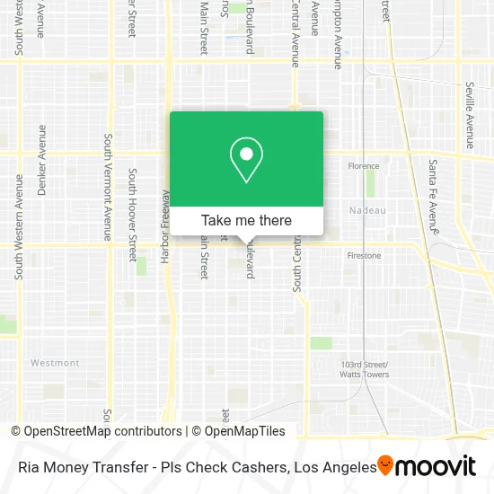 Ria Money Transfer - Pls Check Cashers map