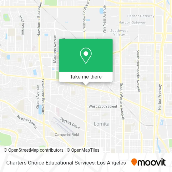 Charters Choice Educational Services map