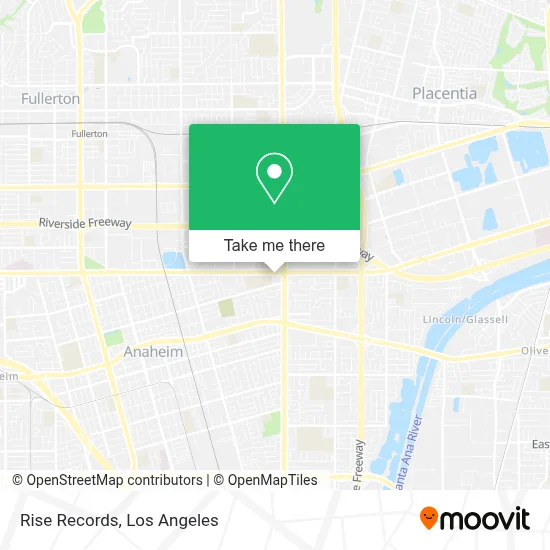 Rise Records map