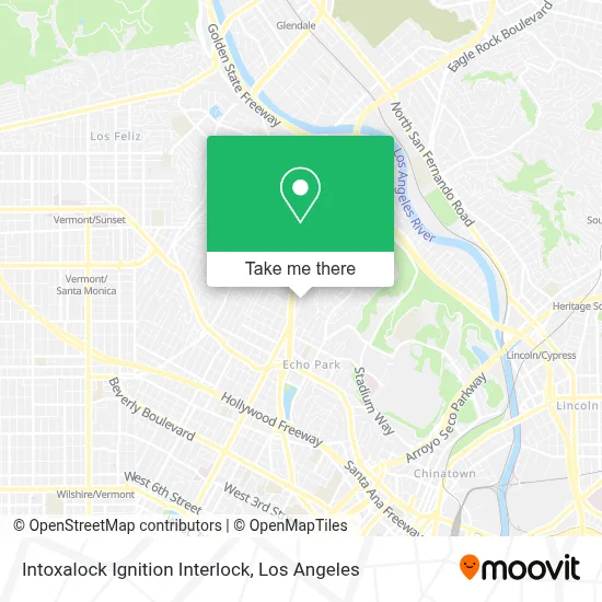 Intoxalock Ignition Interlock map