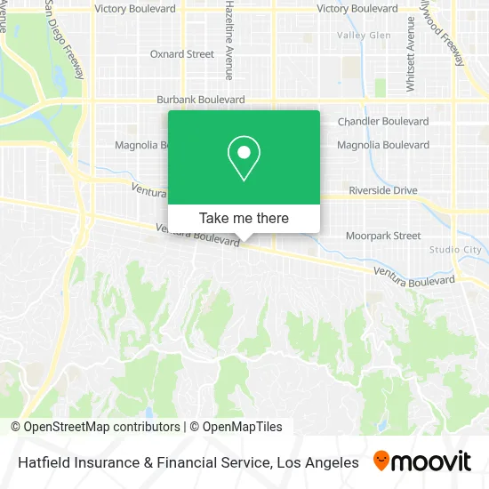 Hatfield Insurance & Financial Service map