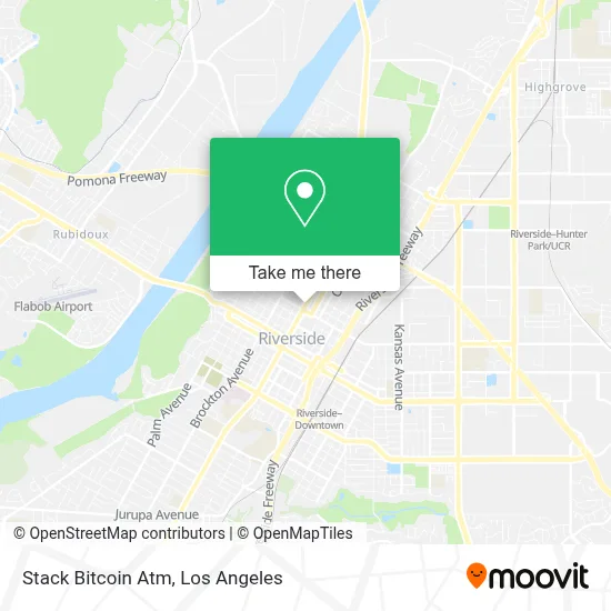 Stack Bitcoin Atm map