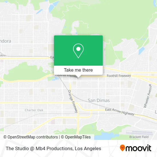 The Studio @ Mb4 Productions map