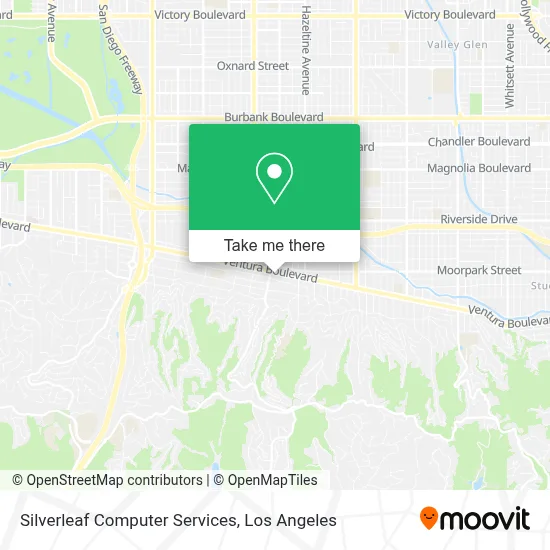 Silverleaf Computer Services map