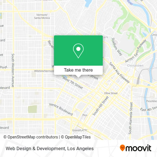 Web Design & Development map