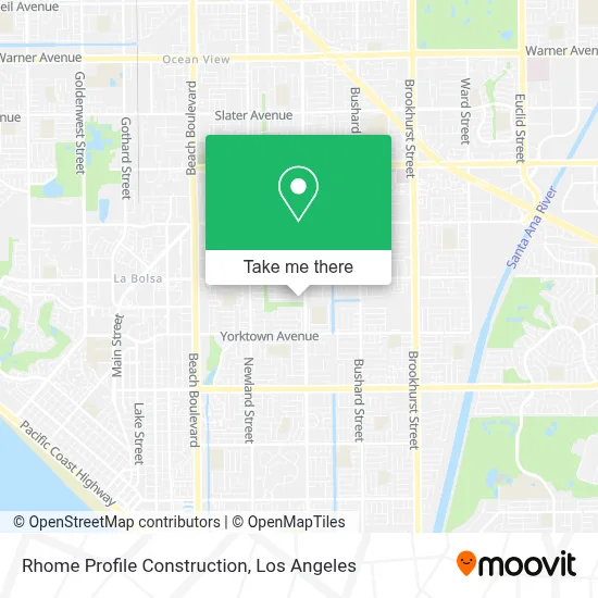 Rhome Profile Construction map