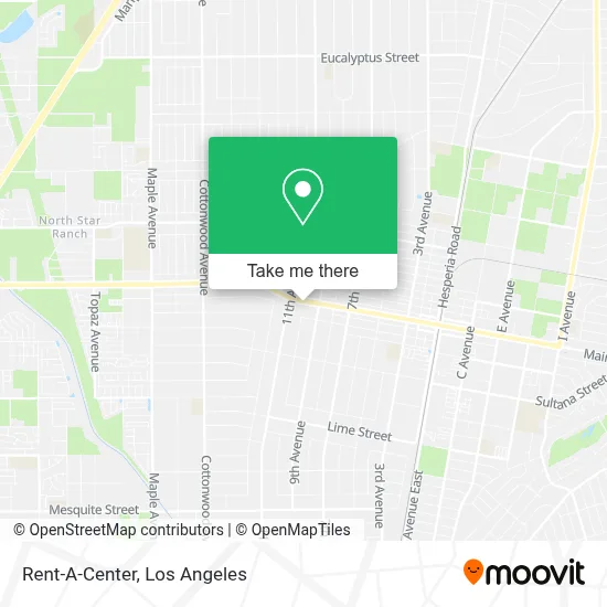 Rent-A-Center map