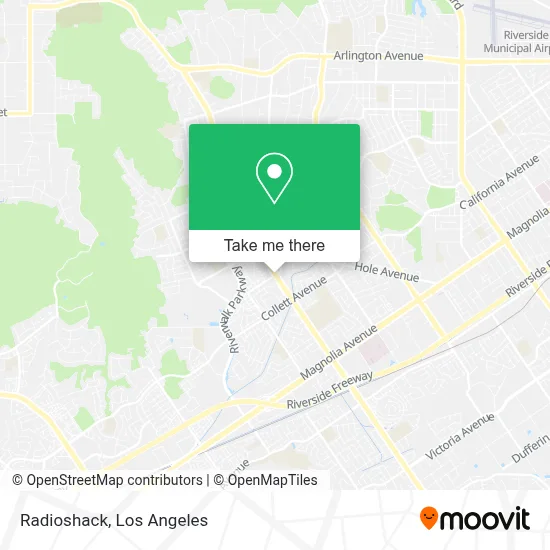 Radioshack map