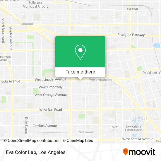 Eva Color Lab map