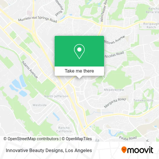 Innovative Beauty Designs map