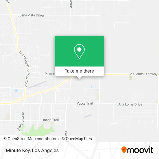 Minute Key map