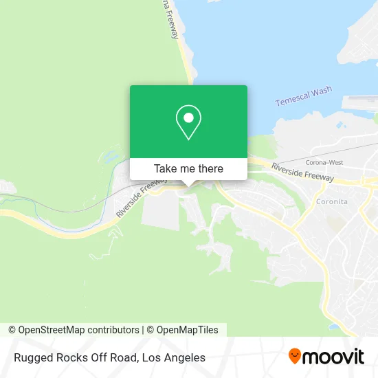 Rugged Rocks Off Road map