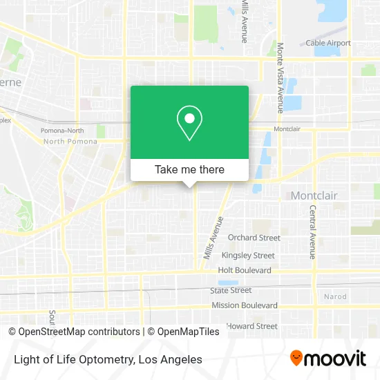 Light of Life Optometry map