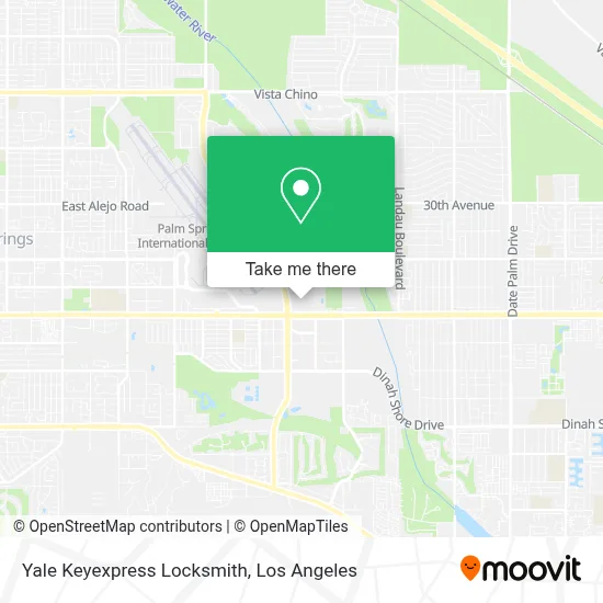Yale Keyexpress Locksmith map