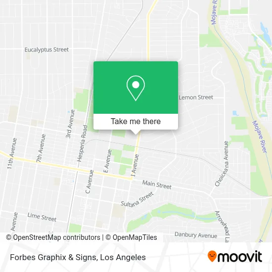 Forbes Graphix & Signs map