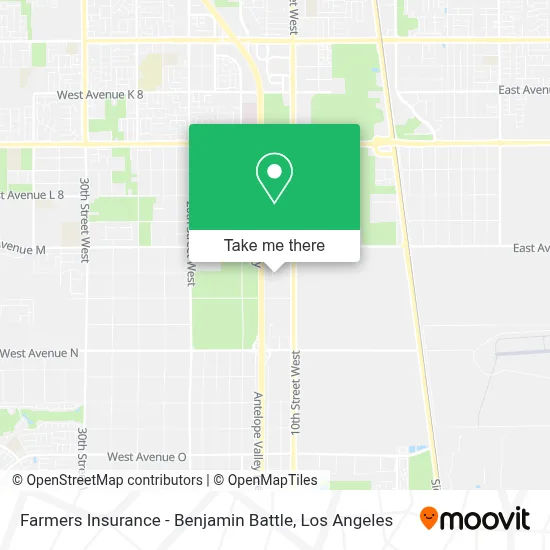 Farmers Insurance - Benjamin Battle map
