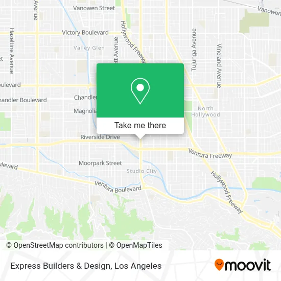 Express Builders & Design map