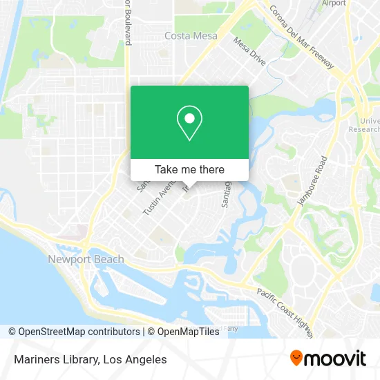 Mariners Library map