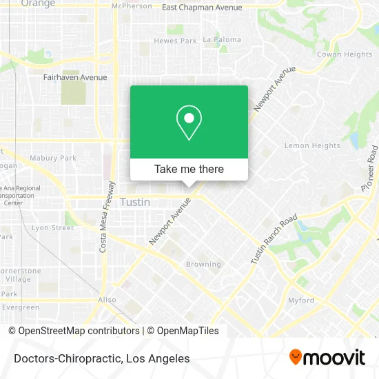 Doctors-Chiropractic map