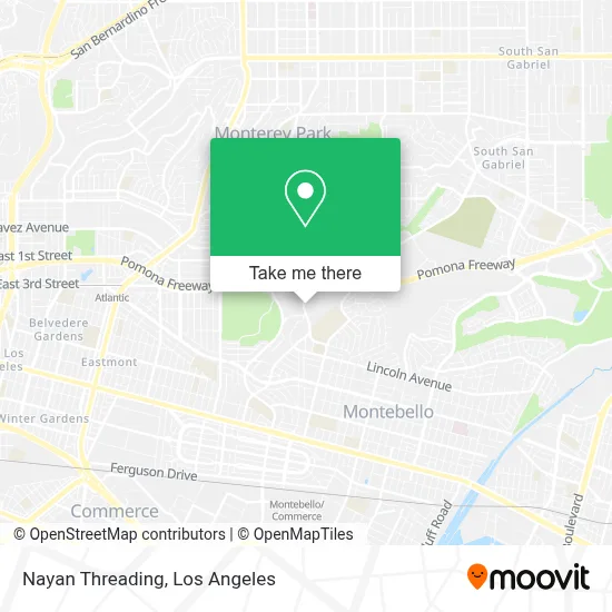 Nayan Threading map