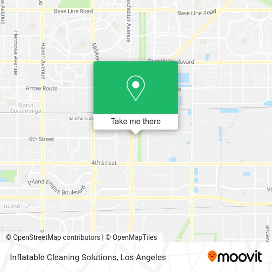 Inflatable Cleaning Solutions map