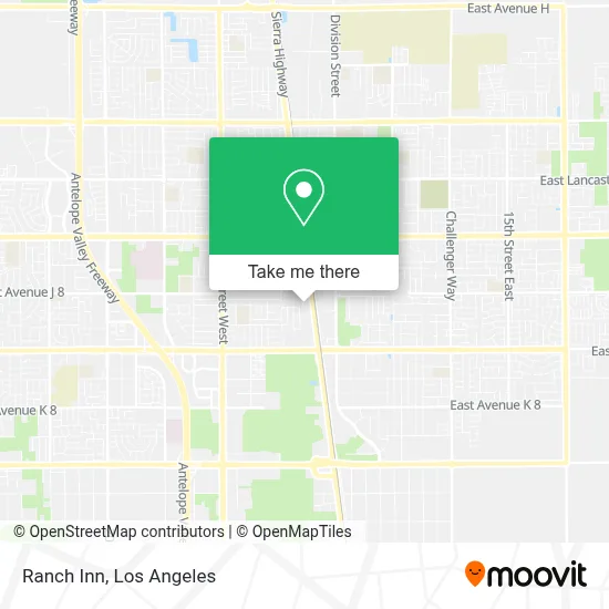 Ranch Inn map