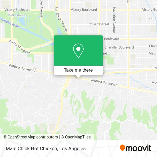 Main Chick Hot Chicken map