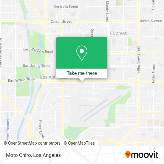 Moto Chiro map