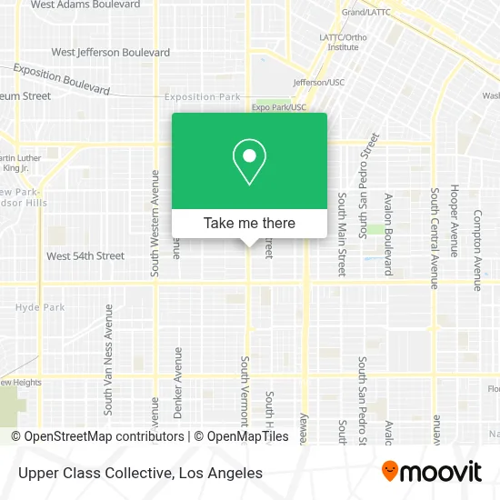 Upper Class Collective map