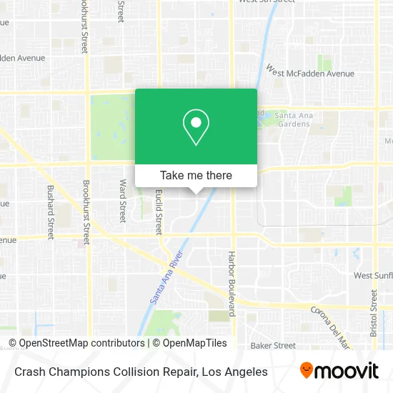 Crash Champions Collision Repair map